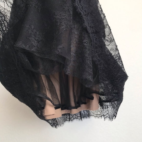 BCBGMaxAzria XS Willa black lace dress party dress - Picture 3 of 8